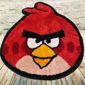 Cartoon Angry Birds Area Rug Carpet